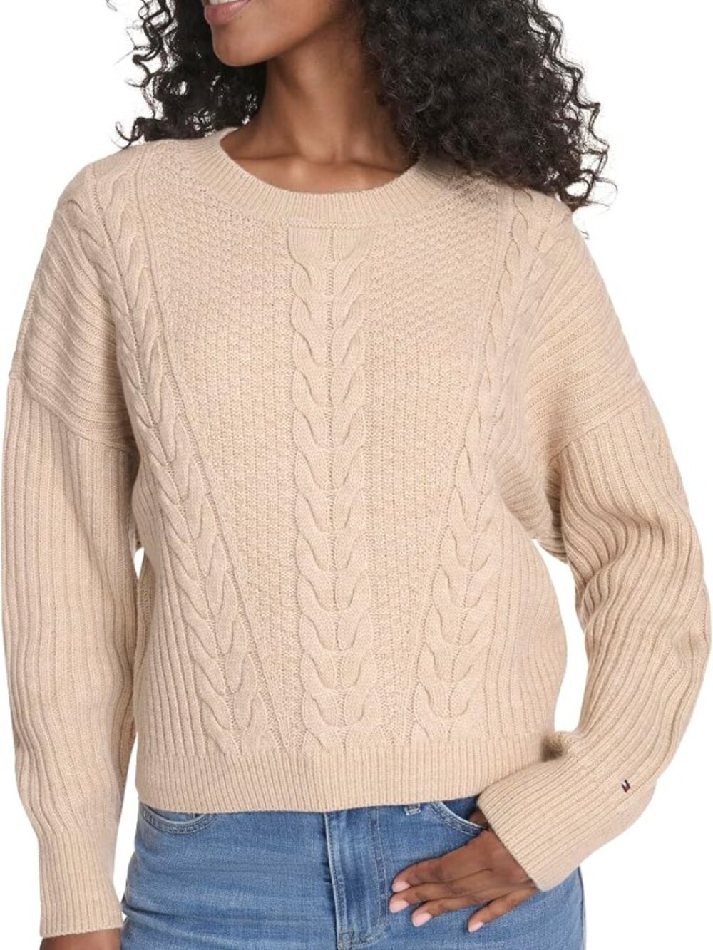 Tommy Hilfiger Bobbi Cable Knit Sweater